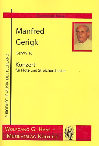 Konzert GerWV16 für Flöte und