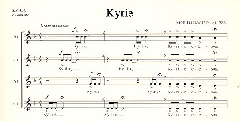 Kyrie für Frauenchor a cappella
