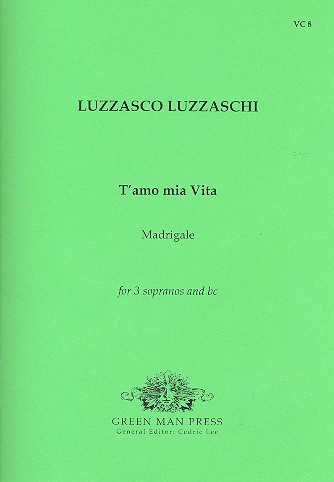 T'amo mia vita for 3 sopranos and Bc