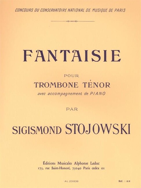 Fantasie für Tenorposaune und Klavier