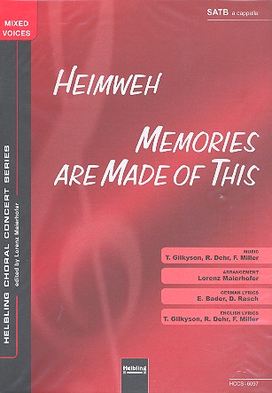 Heimweh für gem Chor a cappella