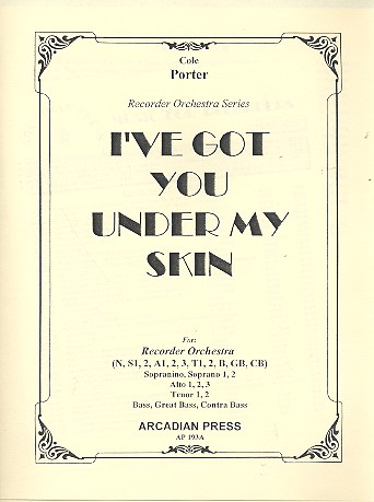 I've got You under my Skin