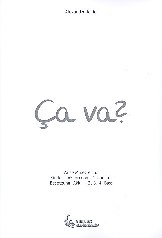 Ca va für Akkordeonorchester