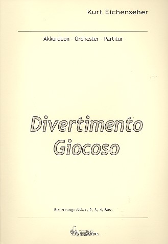 Divertimento giocoso für Akkordeonorchester