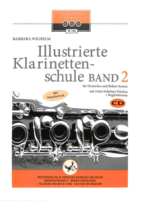 Illustrierte Klarinettenschule Band 2 (+CD)