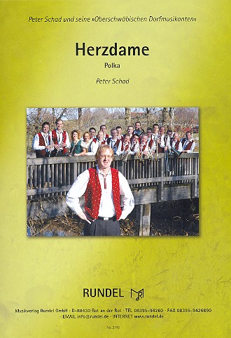 Herzdame: für Blasorchester