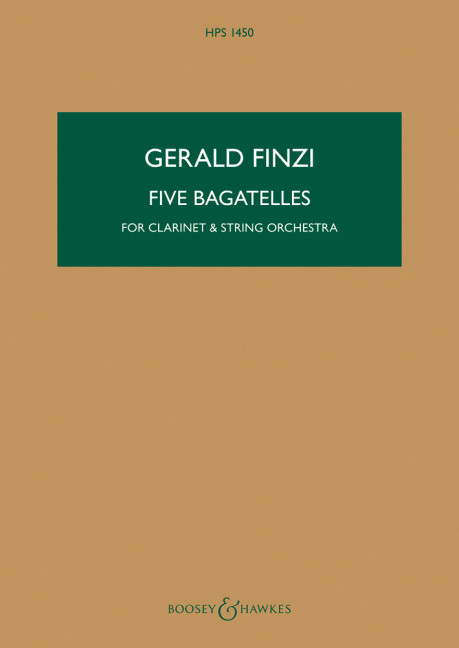 Five Bagatelles op. 23a HPS 1450