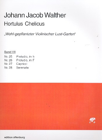 Hortulus Chelicus Band 7 (Nr.25-28)