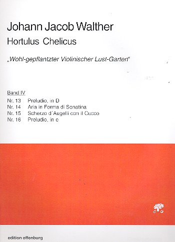 Hortulus Chelicus Band 4 (Nr.13-16)