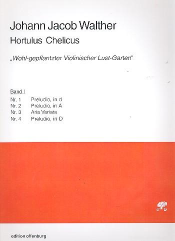 Hortulus Chelicus Band 1 (Nr.1-4)
