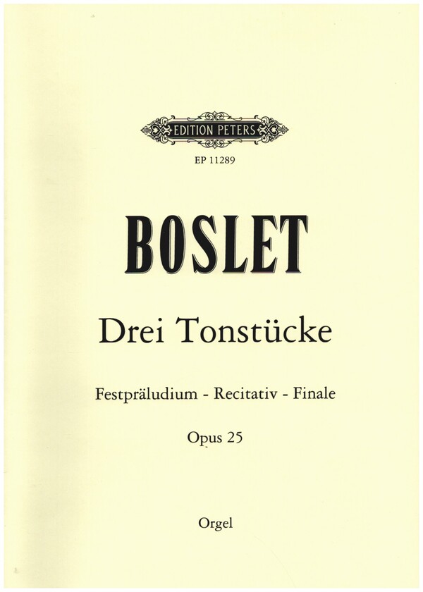 3 Tonstücke op.25