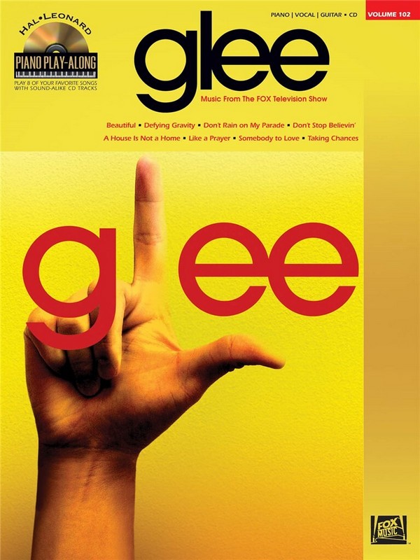 Glee (+CD): piano playalong vol.102