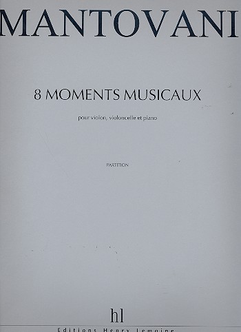 8 Moments musicaux pour violon,