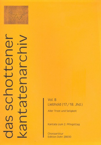 Aller Trost und Seligkeit für Soli,