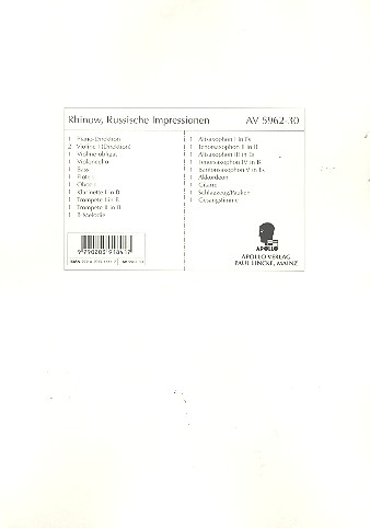 Russische Impressionen (Medley)