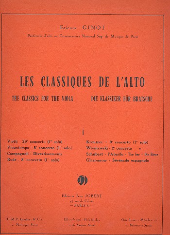 Die Biene für Viola und Klavier