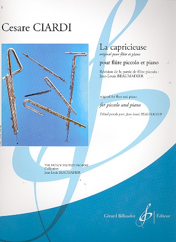 La capricieuse pour flûte piccolo et piano