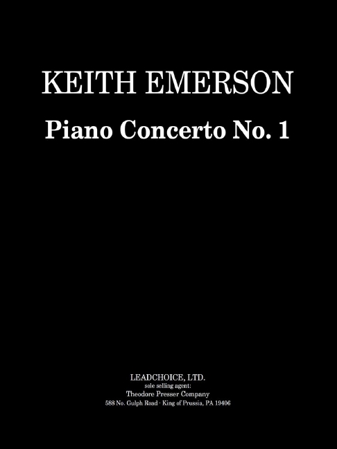 Concerto no.1 for piano and orchestra