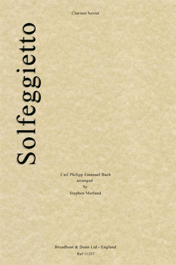Solfegietto for 3 clarinets, basset horn,