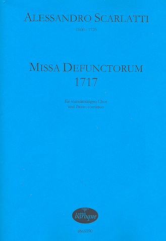Missa defunctorum 1717