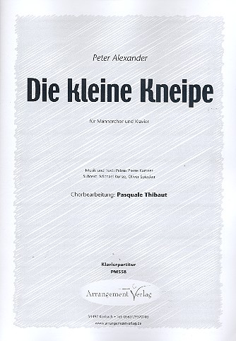 Die kleine Kneipe für Männerchor