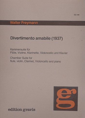 Divertimento amabile für Flöte, Violine,