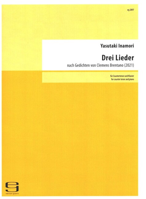 3 Lieder nach Gedichten von Clemens Brentano
