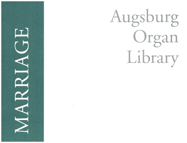 Augsburg Organ Library: Marriage