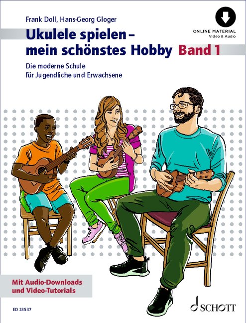 Ukulele spielen - mein schönstes Hobby (+Online Audio)