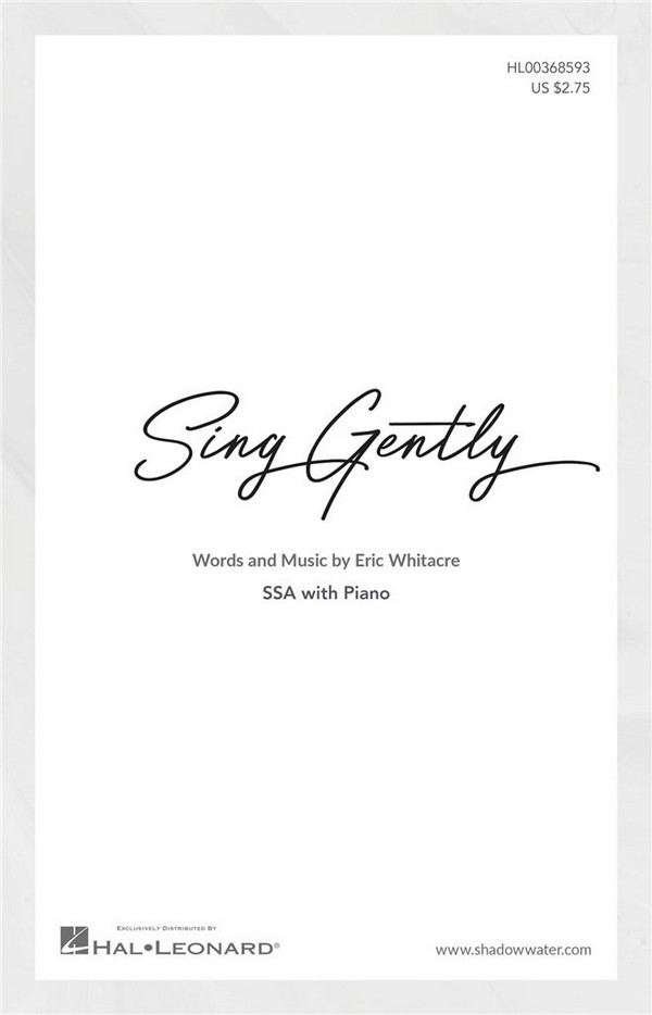 Sing gently