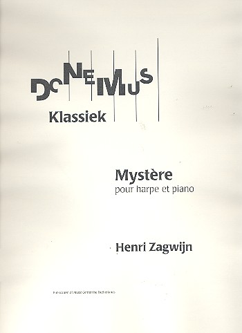 Mystere for harp and piano