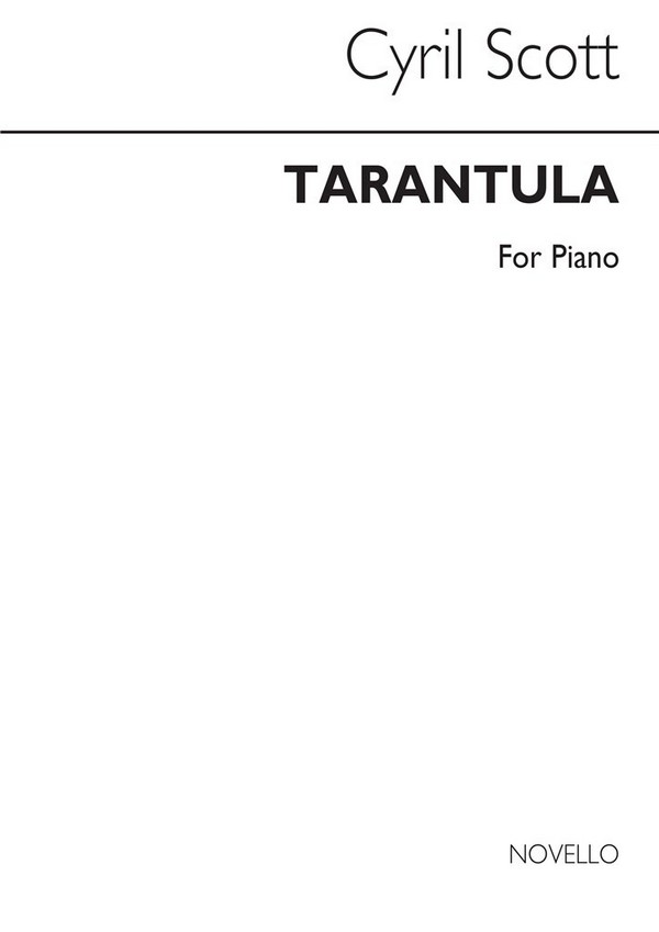 Tarantula for piano