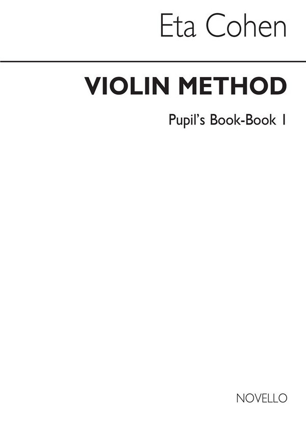 Violin Method vol.1 pupil's book (dt)