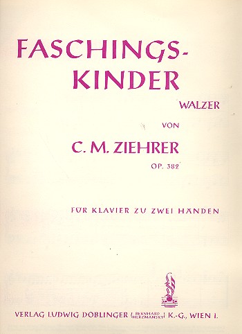 Faschingskinder op.382