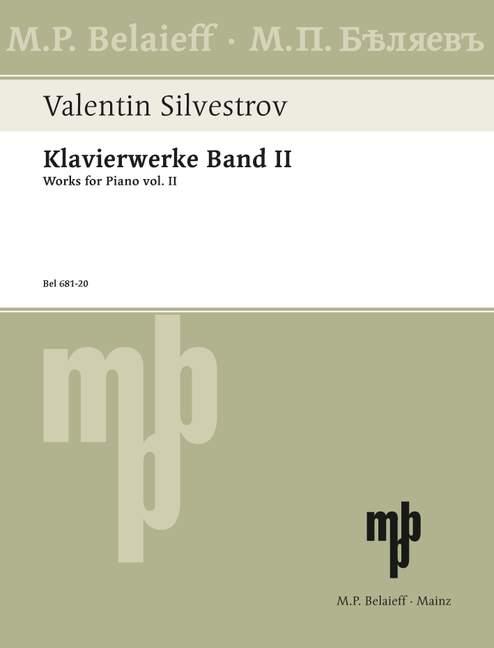 Klavierwerke Band 2 Werke von 1954 - 1973