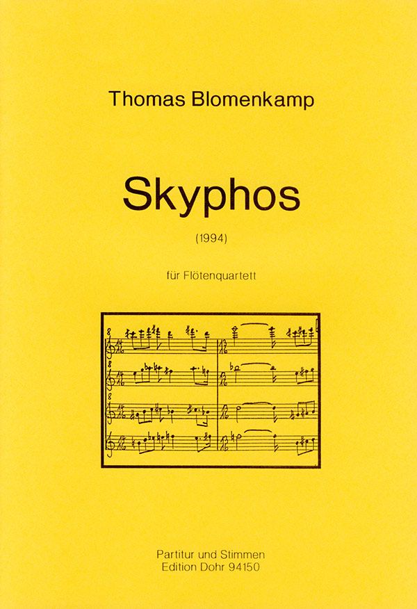 Skyphos für 4 Flöten