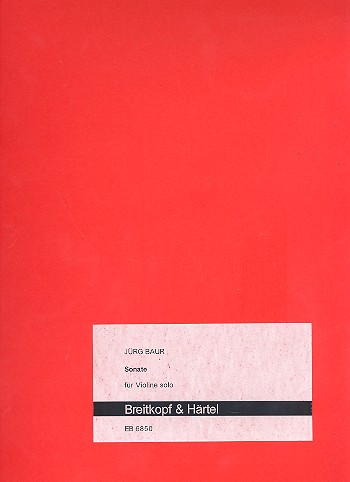 Sonate für Violine