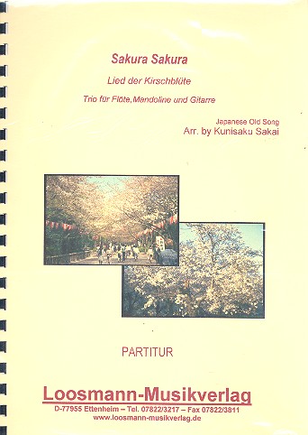Sakura Sakura für Flöte, Mandoline