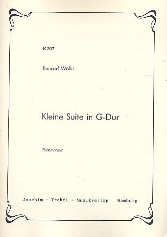 Kleine Suite G-Dur