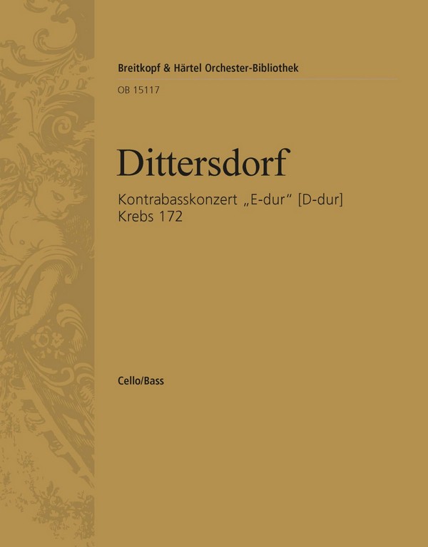 Konzert Krebs172 (Fassungen in E-Dur und D-Dur)