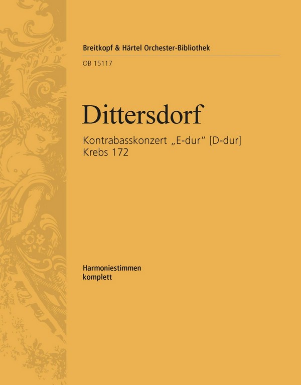Konzert Krebs172 (Fassungen in E-Dur und D-Dur)