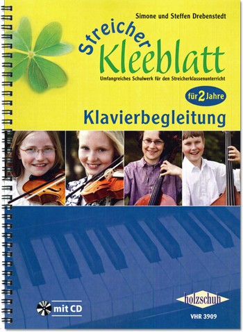 Streicher-Kleeblatt (+CD) Klavierbegleitung