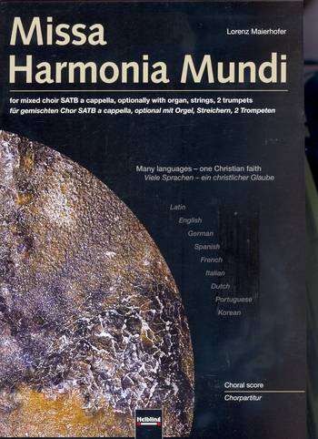 Missa Harmonia Mundi für gem Chor