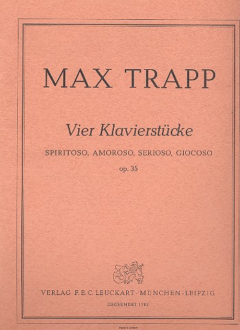 4 Klavierstücke op.35