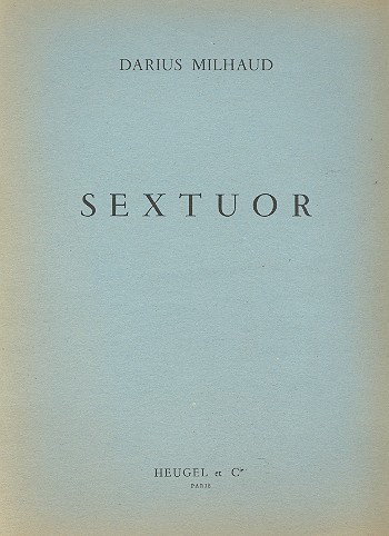 Sextuor à cordes pour 2 violons, 2 altos