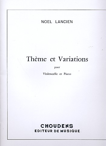Thème et variations pour violoncelle