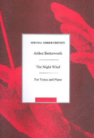 The Night Wind op.38 for voice, clarinet