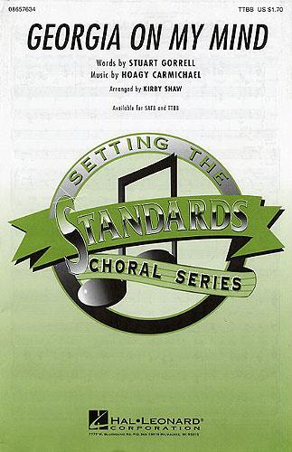 Georgia on my Mind for male chorus