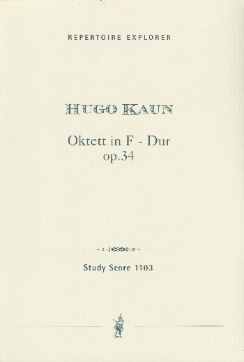 Oktett F-Dur op.34 für Klarinette,