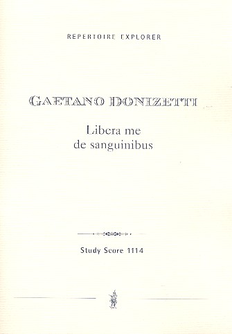 Libera me de sanguinibus für Sopran,